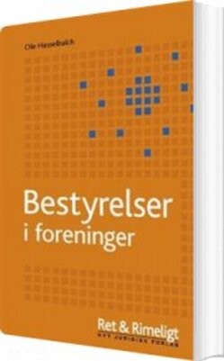Bestyrelser I Foreninger - Ole Hasselbalch - Bog - Nyt Juridisk Forlag
