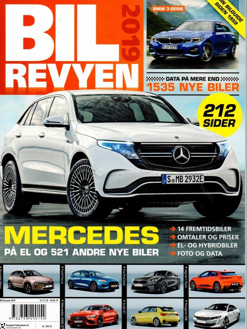 Bilrevyen 2019 - Bog - Forlaget Benjamin