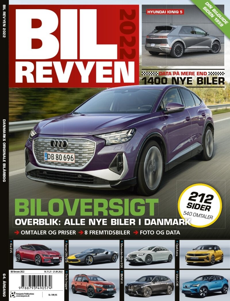 Bilrevyen 2022 - Bog - Forlaget Benjamin