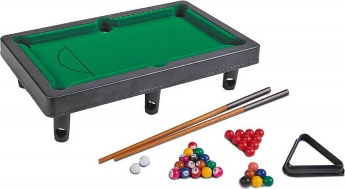 Mini Billiardbord Med Tilbehør Til Børn - 31 Cm - Noris