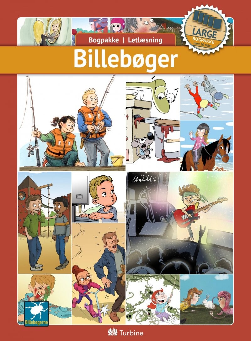 Billebøger - 30 Bøger - Bog - Turbine