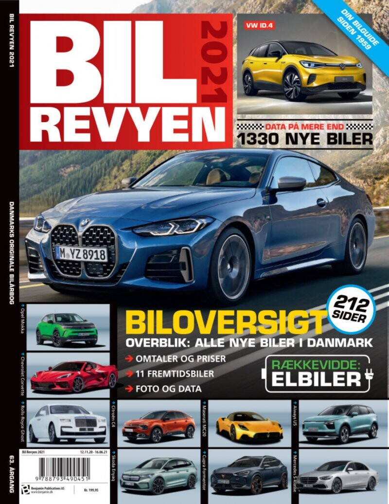 Bilrevyen 2021 - Bog - Forlaget Benjamin