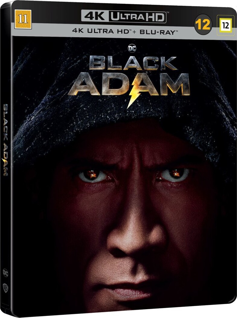 Black Adam -  Steelbook - 4K Blu-Ray