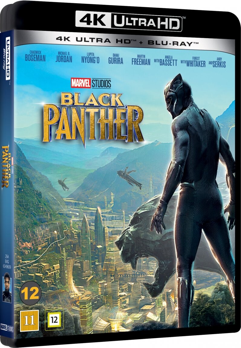 Black Panther 1 - 2018 - 4K Blu-Ray