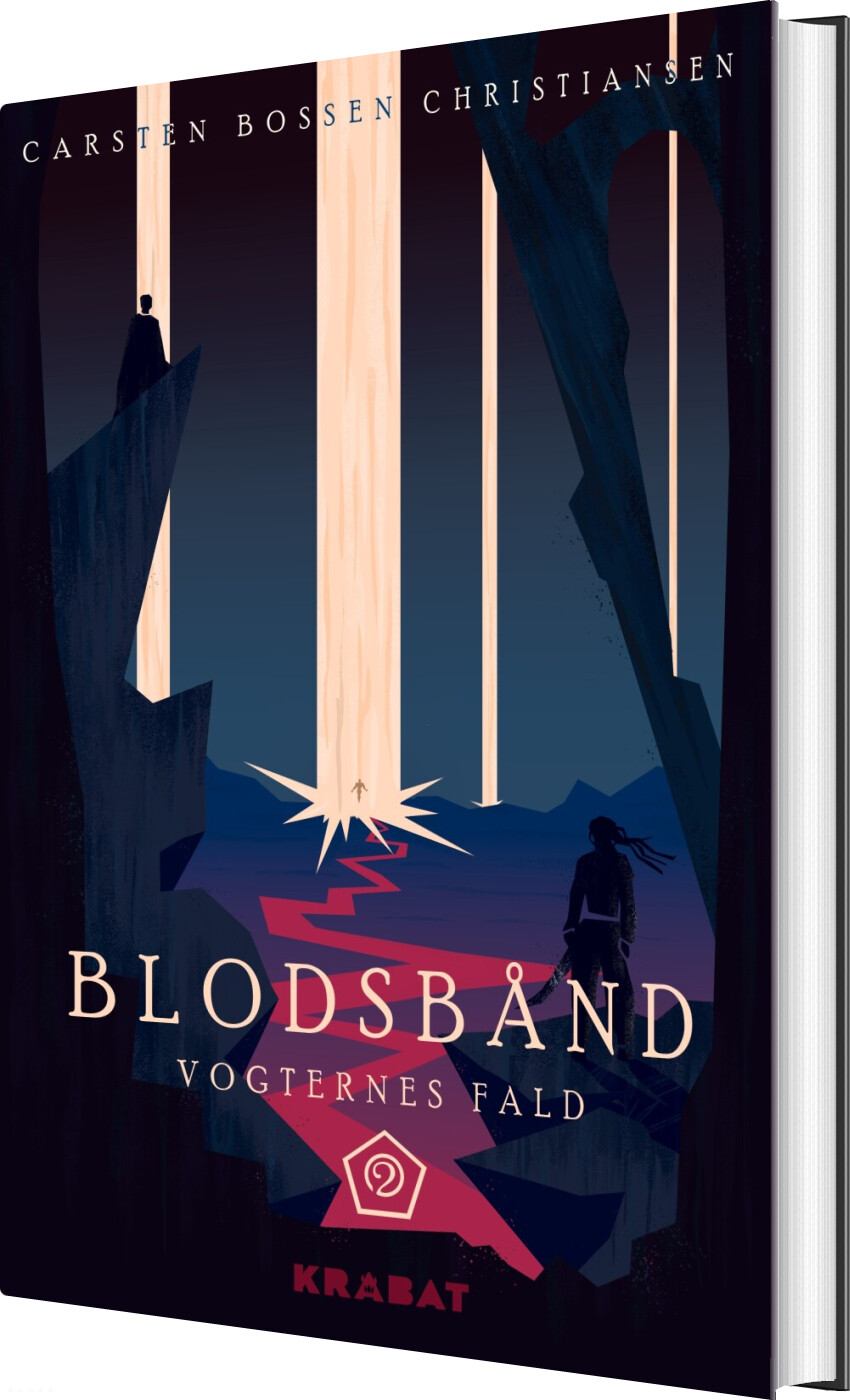 Blodsbånd - Vogternes Fald 2 - Carsten Bossen Christiansen - Bog - Krabat