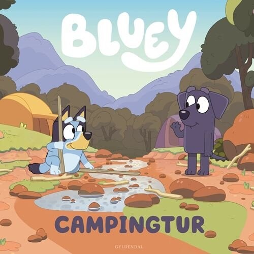 Bluey - Campingtur - Bog - Gyldendal