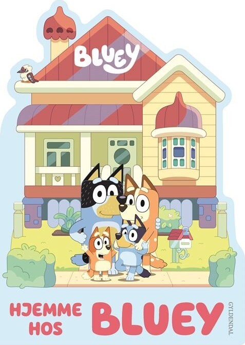 Bluey - Hjemme Hos Bluey - Bog - Gyldendal