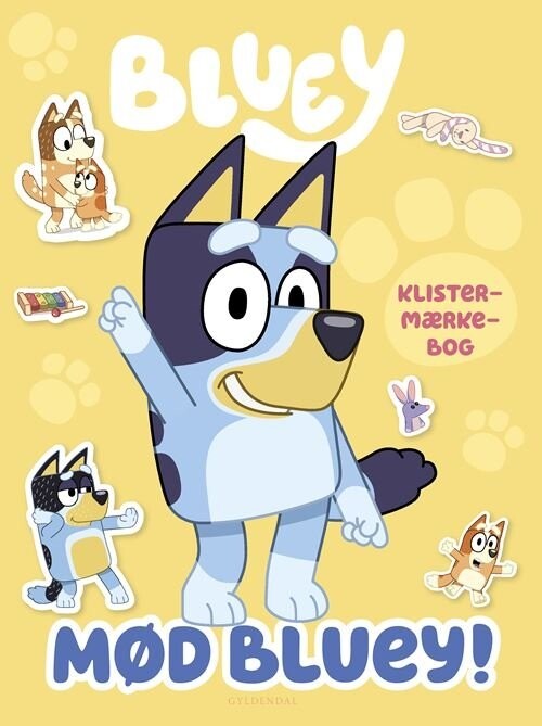 Bluey - Mød Bluey Klistermærkebog - Bog - Gyldendal