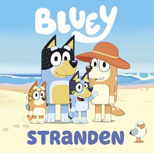 Bluey - Stranden - Bog - Gyldendal