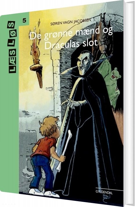 Bo-bøger. De Grønne Mænd Og Draculas Slot - Søren Vagn Jacobsen - Bog - Gyldendal