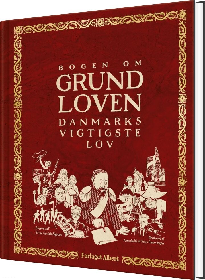 Bogen Om Grundloven - Stine Godsk Skyum - Bog - Forlaget Albert