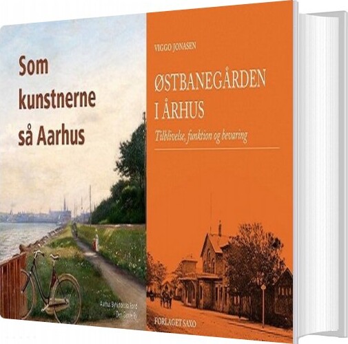 Bogpakke: Som Kunstnerne Så Aarhus Og østbanegården I århus - Henrik Fode - Bog - Aarhus Byhistoriske Fond