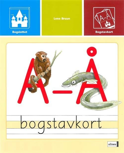 Bogslottet, Bogstavkort - Føle/høre - Lene Bruun - Bog - Alinea