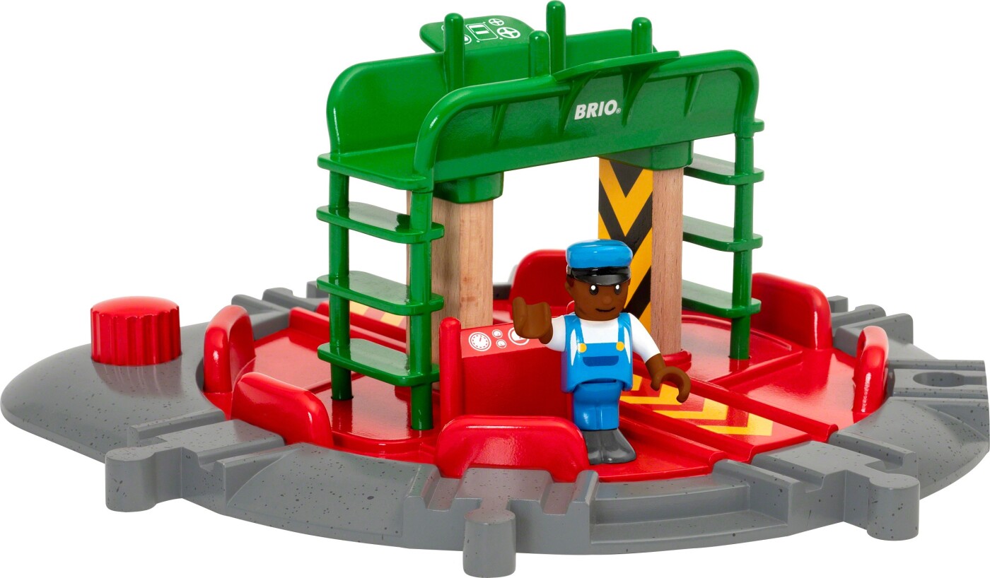 Brio - Værksted Til Tog Med Figur - 33476