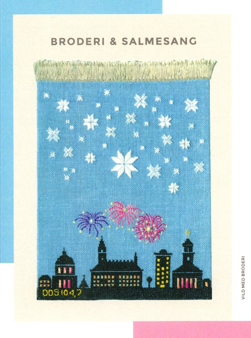 Broderi Og Salmesang - Lone P. Christensen - Bog - Vild Med Broderi