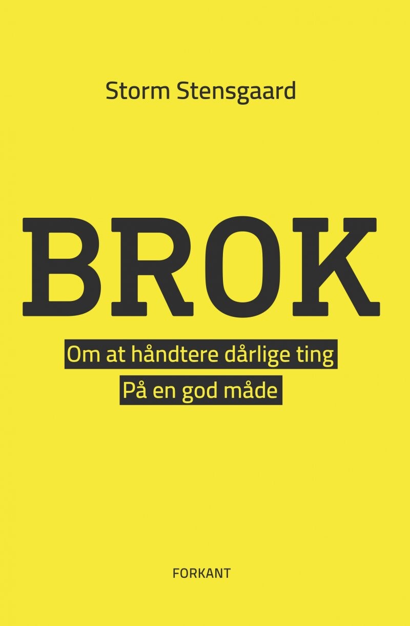 Brok - Storm Stensgaard - Bog - Forlaget Forkant