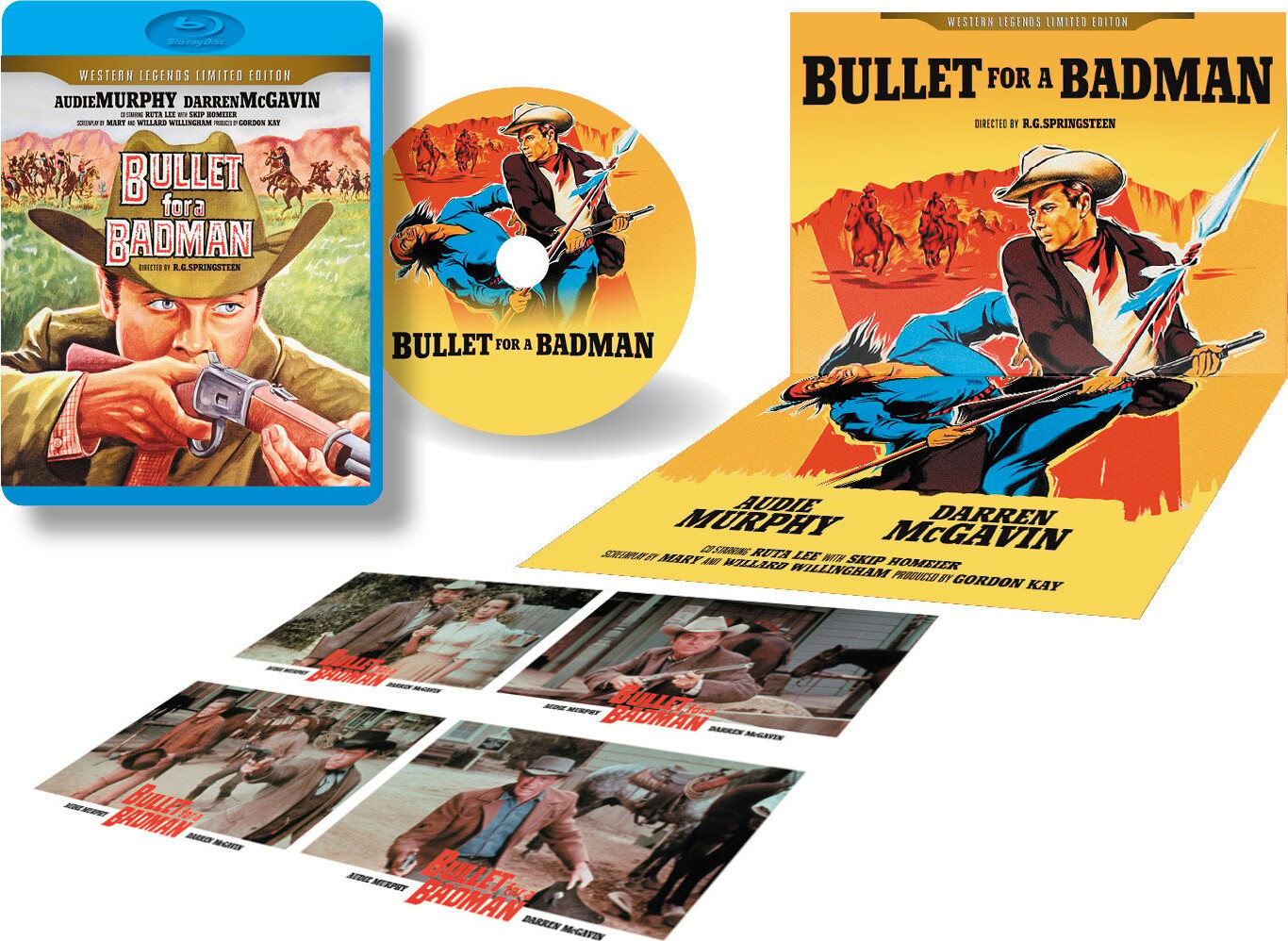 Bullet For A Badman / Den Sidste Kugle - Limited Edition  - Blu-Ray