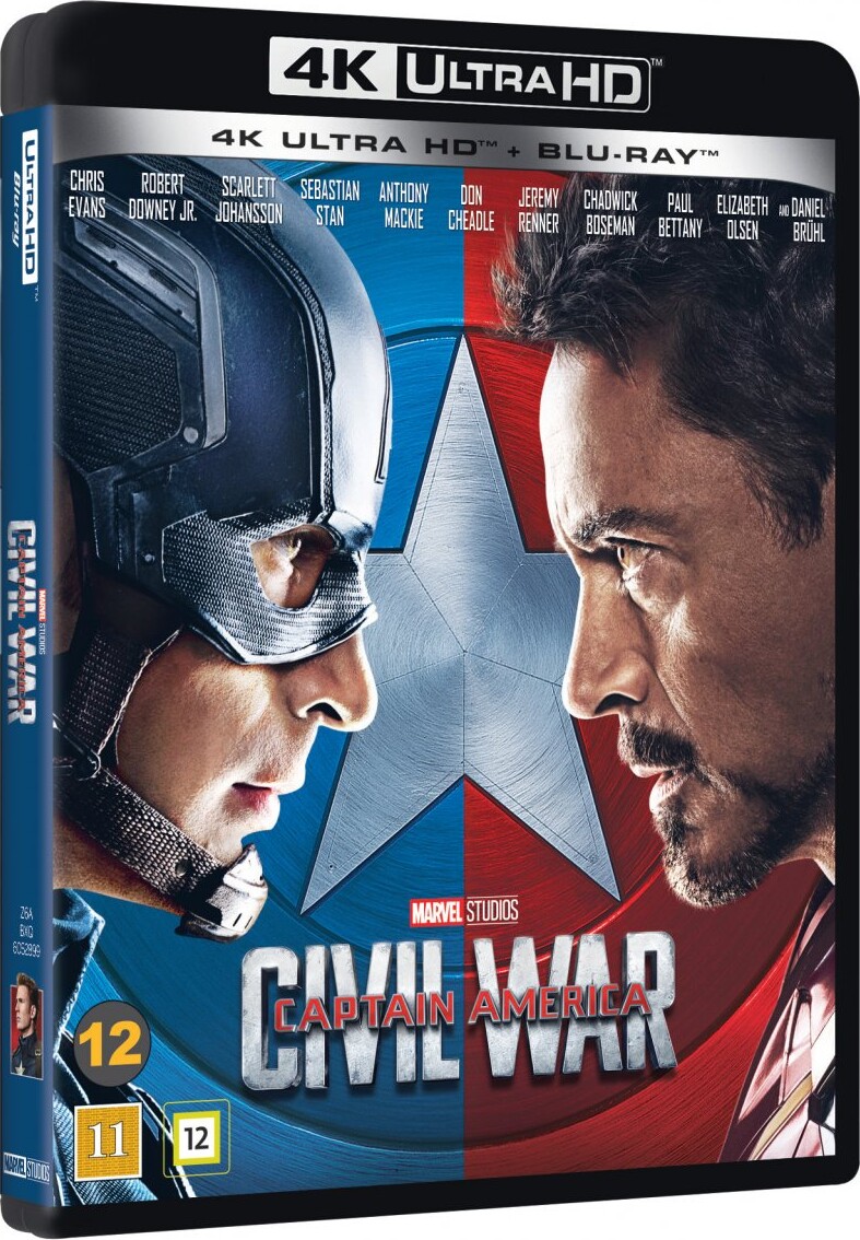 Captain America 3 - Civil War - 4K Blu-Ray