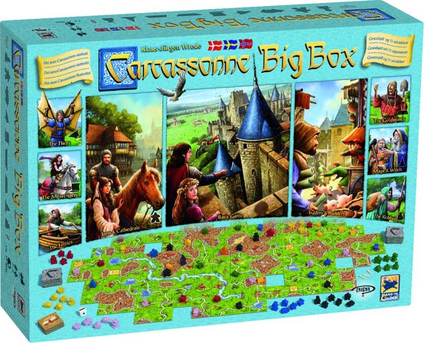 Carcassonne - Big Box - Enigma