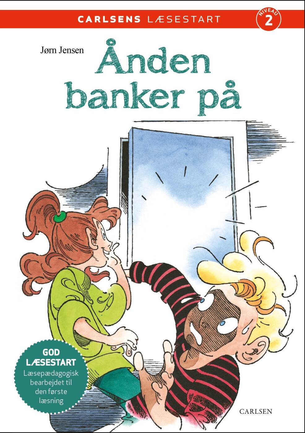 Carlsens Læsestart - ånden Banker På - Jørn Jensen - Bog