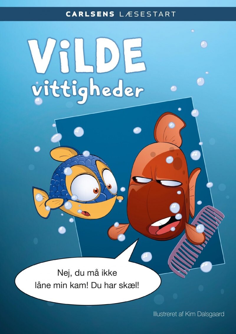 Carlsens Læsestart: Vilde Vittigheder - Kim Dalsgaard - Bog