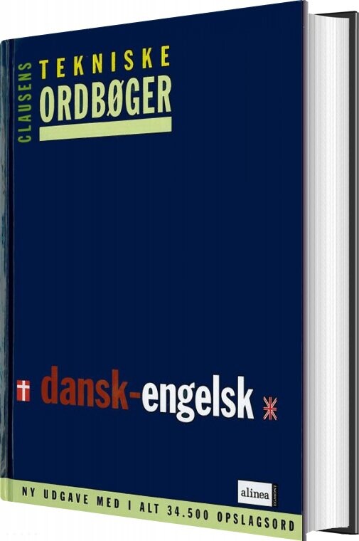Clausens Tekniske Ordbøger, Dansk-engelsk - Bog - L&r Uddannelse