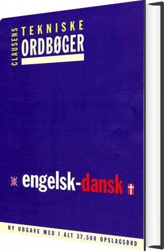 Clausens Tekniske Ordbøger, Engelsk-dansk - Bog - L&r Uddannelse