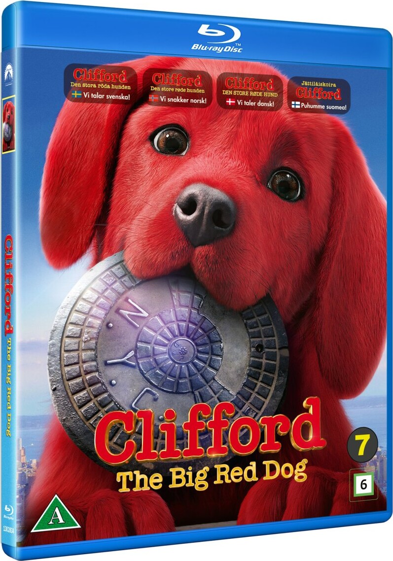 Clifford - Den Store Røde Hund / The Big Red Dog - Blu-Ray