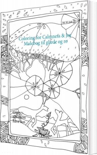 Coloring For Calmness And Joy - Mi Wi Joh - English Book - Books On Demand