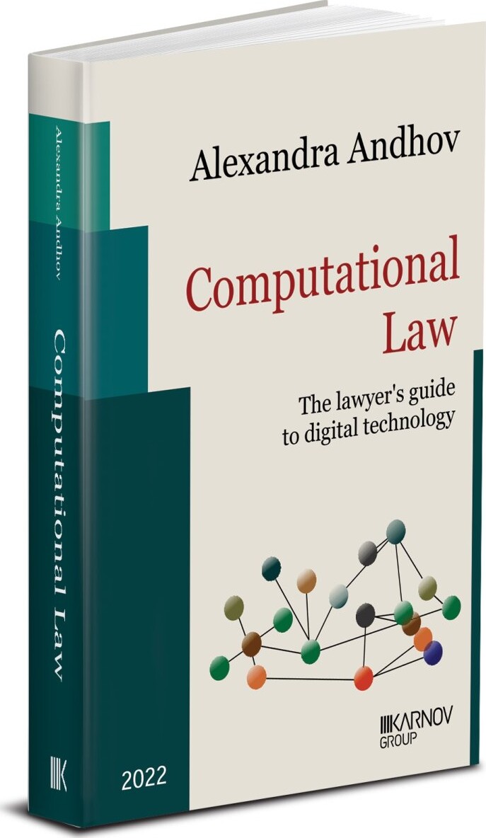 Computational Law - Alexandra Andhov - Bog - Karnov Group