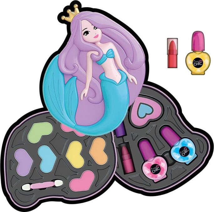Crazy Chic - Makeup Sæt Til Børn - Havfrue - Clementoni