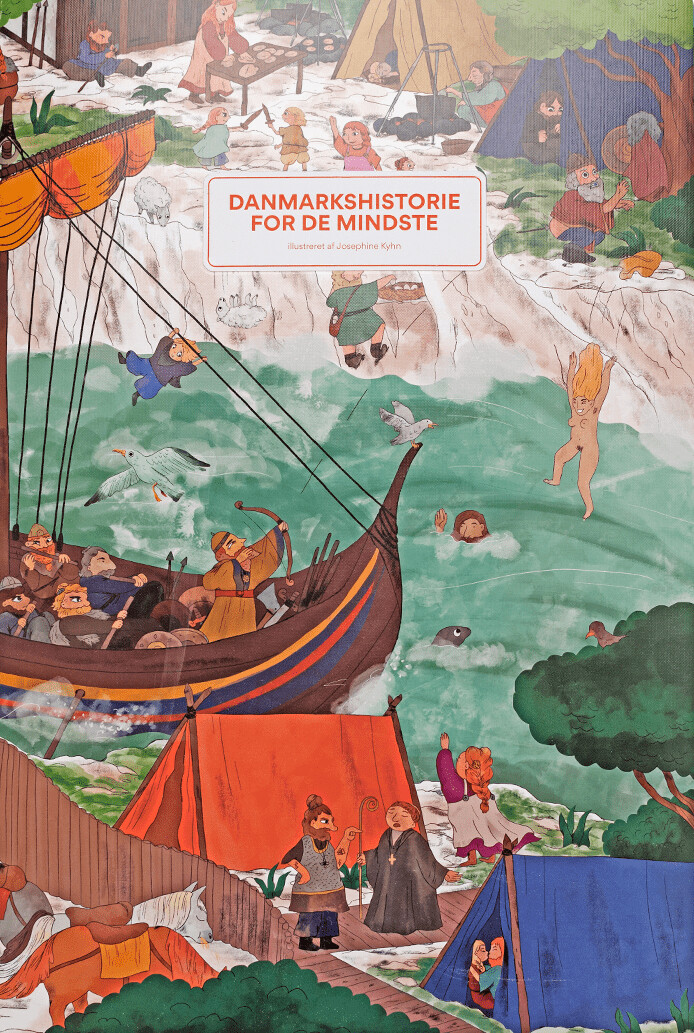 Danmarkshistorie For De Mindste - Josephine Kyhn - Bog - Helmin & Sorgenfri