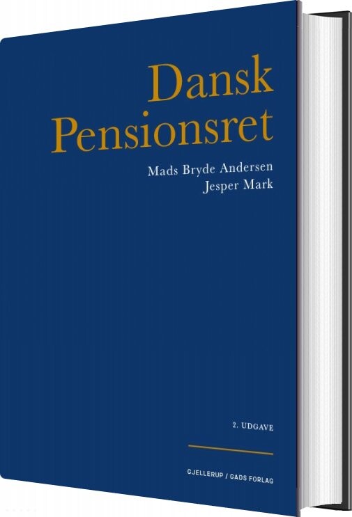 Dansk Pensionsret - Mads Bryde Andersen - Bog - Gjellerup