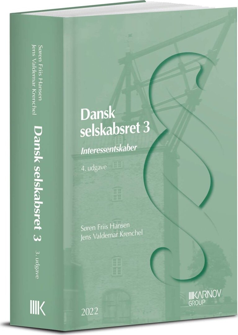 Dansk Selskabsret 3 - Jens Valdemar Krenchel - Bog - Karnov Group