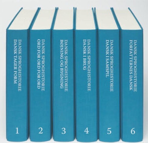 Dansk Sproghistorie 1-6 - Bent Jørgensen - Bog - Aarhus Universitetsforlag