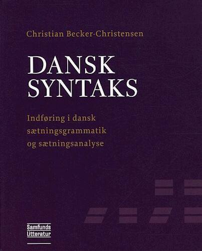 Dansk Syntaks - Christian Becker-christensen - Bog - Forlaget Samfundslitteratur