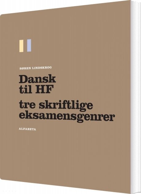 Dansk Til Hf - Søren Lindskrog - Bog - Alfabeta