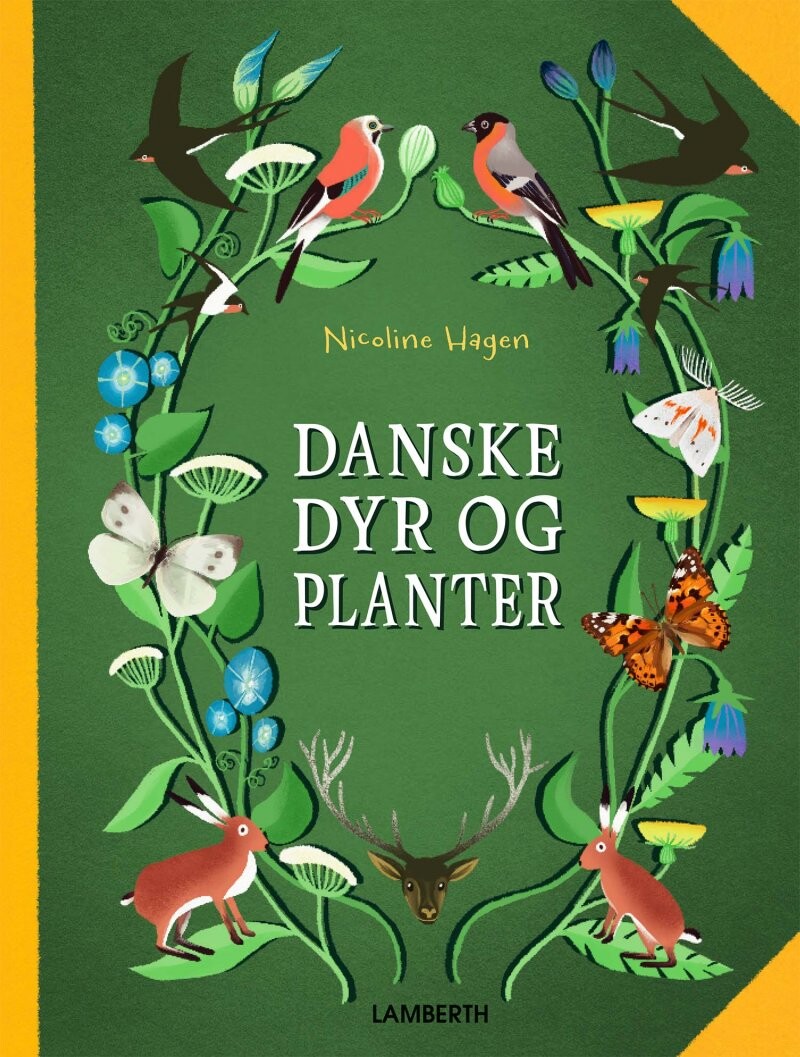 Danske Dyr Og Planter - Nicoline Hagen - Bog - Lamberth