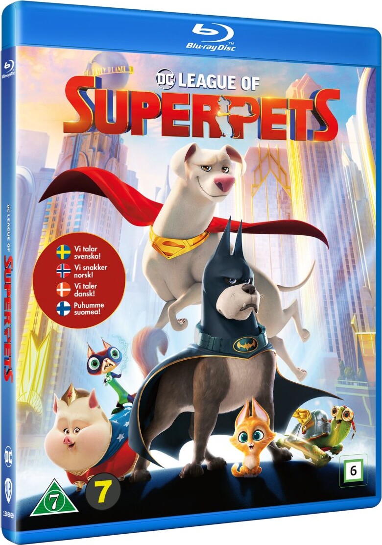 Dc League Of Super-pets / Superkæledyrene - Blu-Ray
