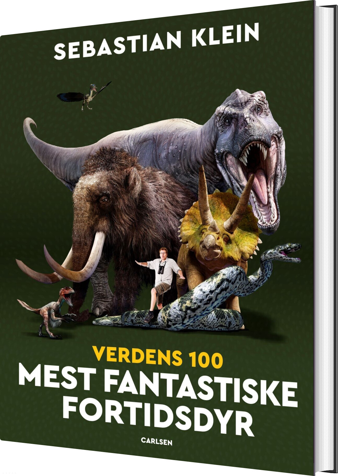 De 100 Mest Fantastiske Fortidsdyr - Sebastian Klein - Bog - Carlsen