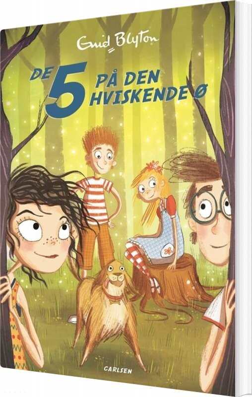 De 5 - Nr20 - De 5 På Den Hviskende ø - Enid Blyton - Bog - Carlsen
