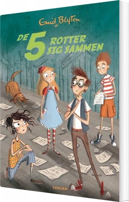 De 5 - Nr21 - De 5 Rotter Sig Sammen - Enid Blyton - Bog - Carlsen