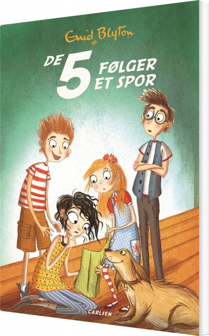 De 5 - Nr15 - De 5 Følger Et Spor - Enid Blyton - Bog - Carlsen