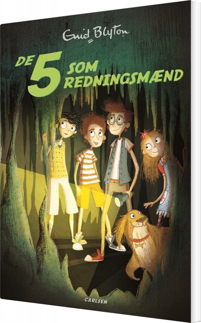 De 5 - Nr16 - De 5 Som Redningsmænd - Enid Blyton - Bog - Carlsen