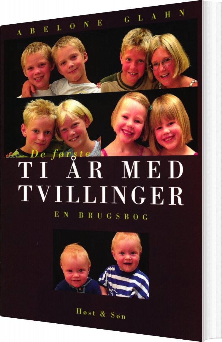 De Første Ti år Med Tvillinger - Abelone Glahn - Bog - Forlaget Amedia