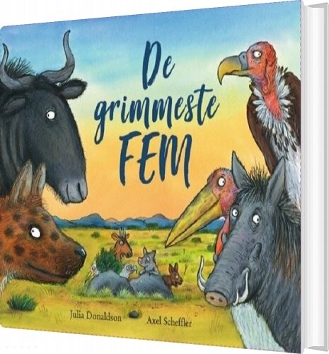 De Grimmeste Fem - Julia Donaldson - Bog - Abc Forlag