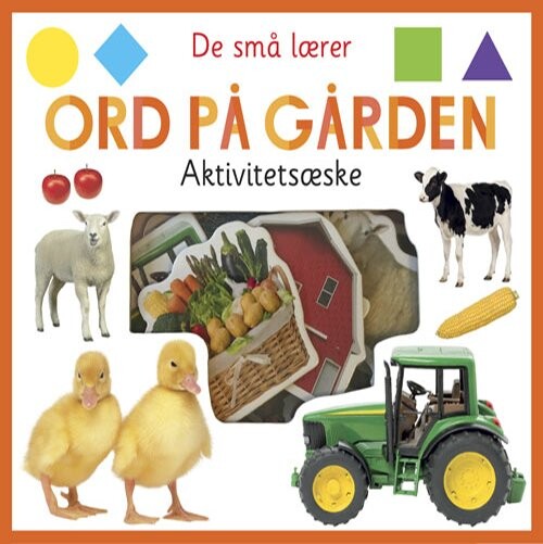 De Små Lærer - Ord På Gården - Aktivitetsæske - Bog - Forlaget Alvilda