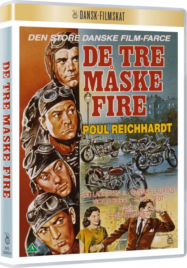 De Tre Måske Fire - DVD - Film