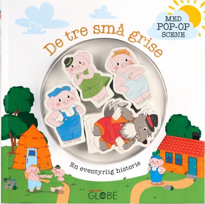 De Tre Små Grise - Bog - Globe