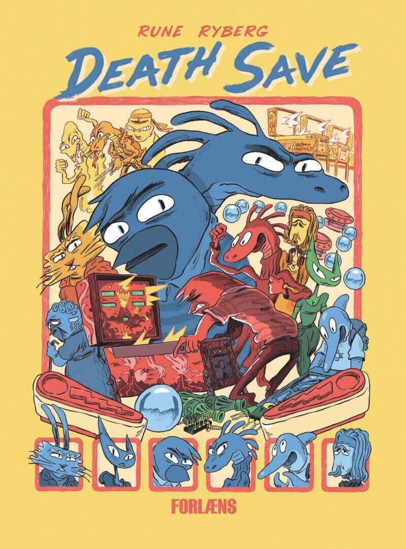 Death Save - Rune Ryberg - Bog - Forlæns